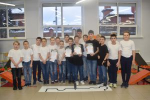 февраль 2023, Максим Г., призовое место на соревнованиях по робототехнике