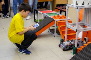 15 декабря состоялись соревнования по робототехнике!